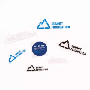 Summit stickers